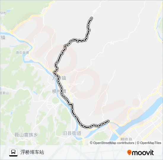 桐庐209路 Bus Line Map