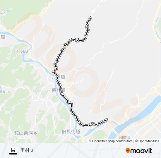 公交桐庐209路的线路图