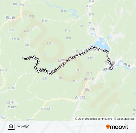 桐庐219路 Bus Line Map