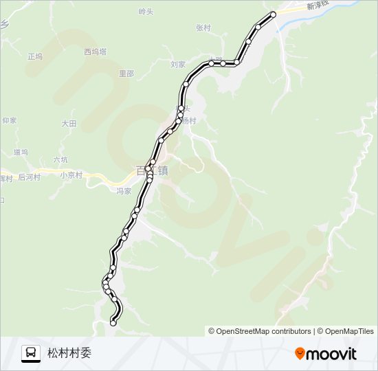 公交桐庐226路的线路图