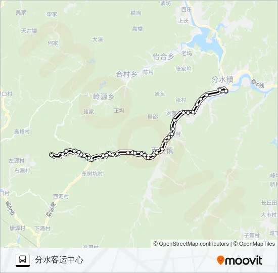 桐庐227路 Bus Line Map