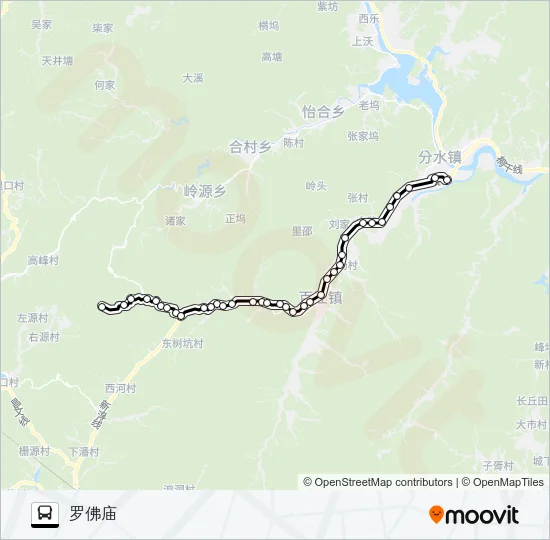 桐庐227路 Bus Line Map