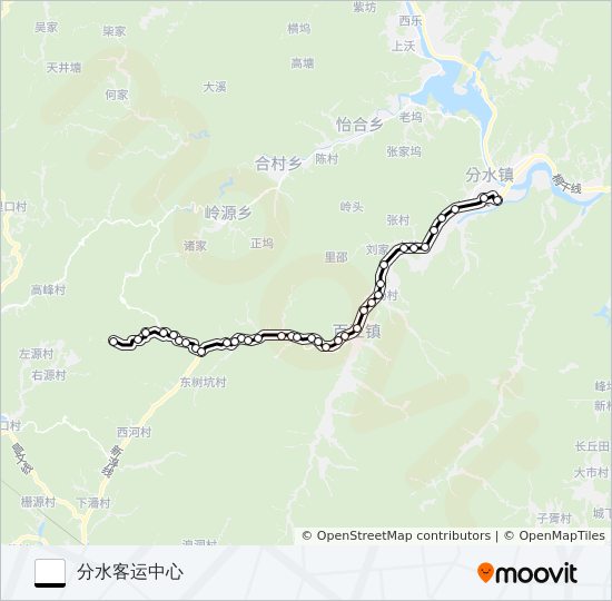 桐庐227路 bus Line Map