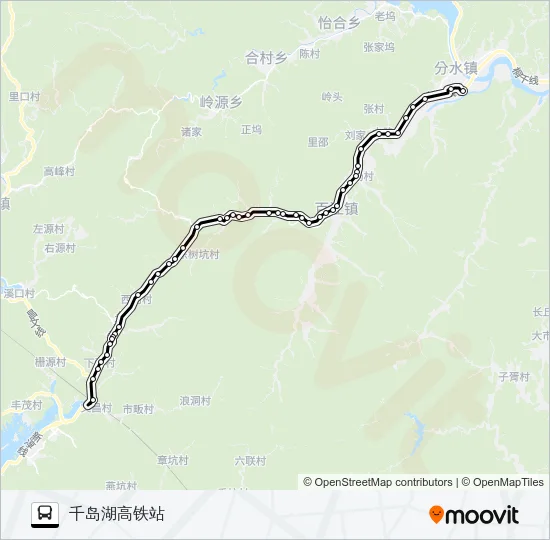 桐庐228路 Bus Line Map
