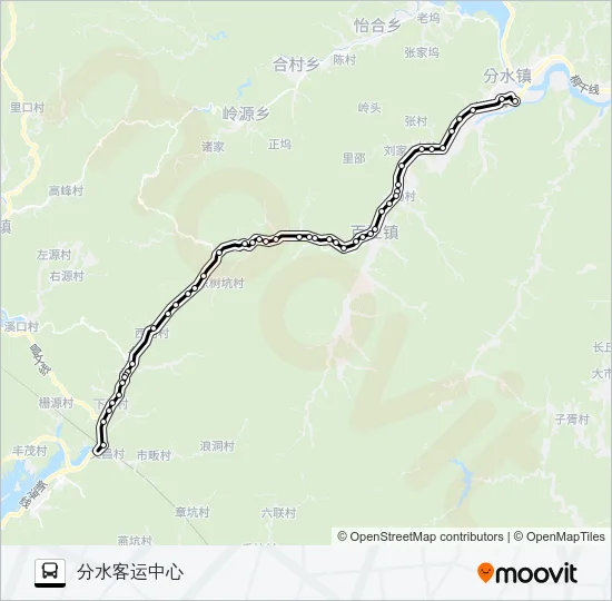 桐庐228路 Bus Line Map
