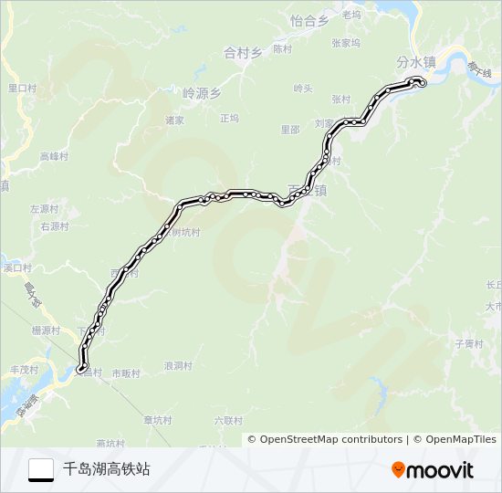 桐庐228路 bus Line Map