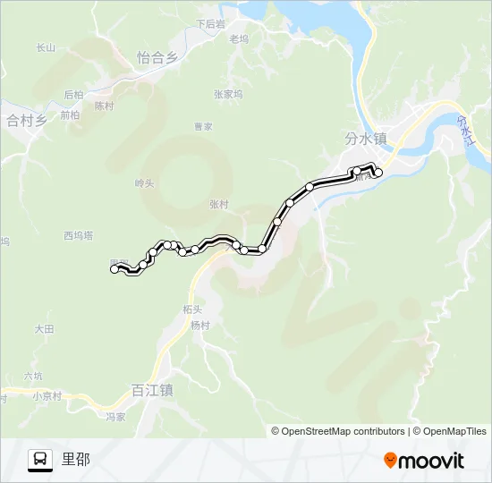 桐庐229路 Bus Line Map