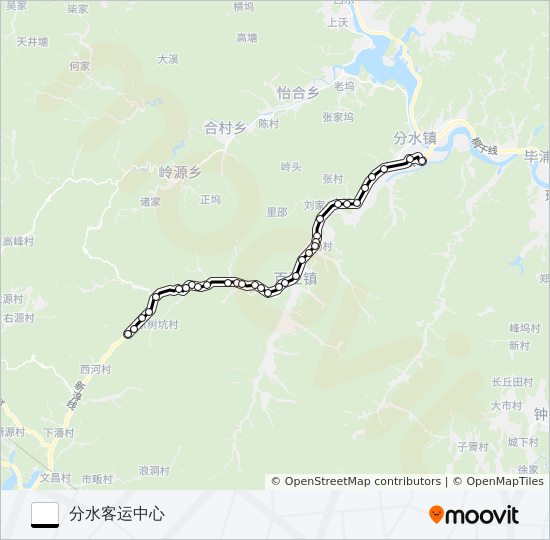 桐庐230路 bus Line Map