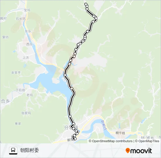 桐庐238路 Bus Line Map