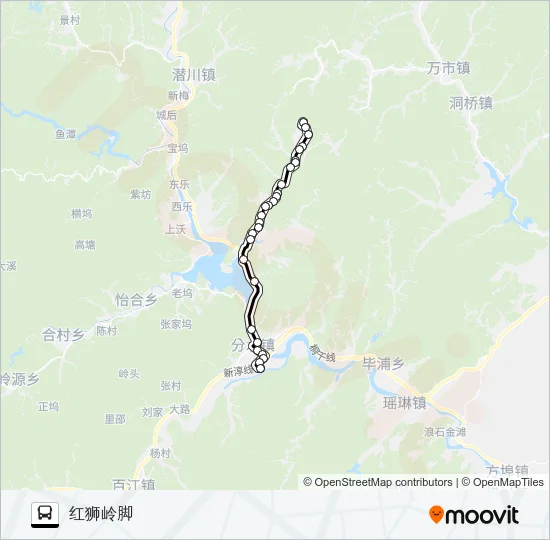 桐庐241路 Bus Line Map