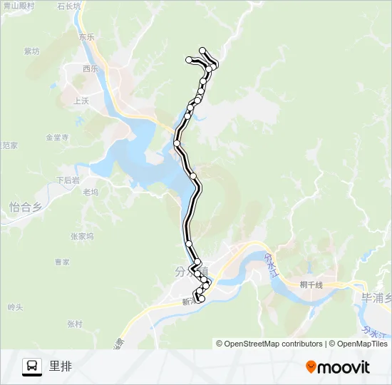 桐庐246路 Bus Line Map