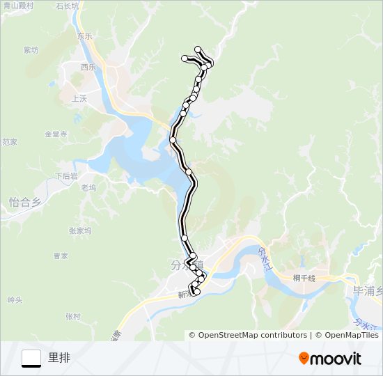 桐庐246路 bus Line Map