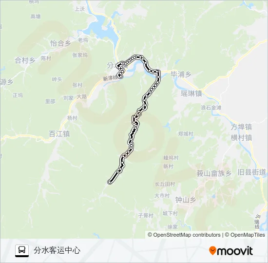 桐庐248路 Bus Line Map
