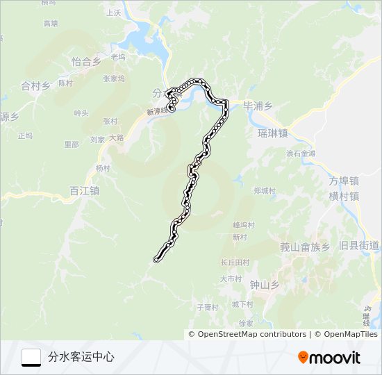桐庐248路 bus Line Map