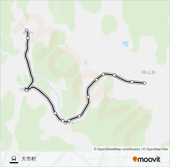 桐庐517路 Bus Line Map