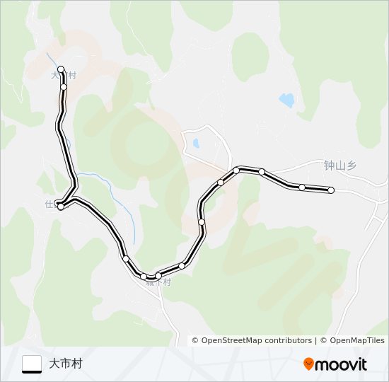 桐庐517路 bus Line Map