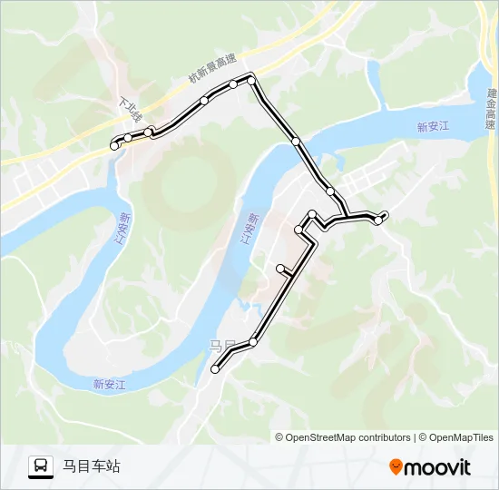 园区公交 Bus Line Map