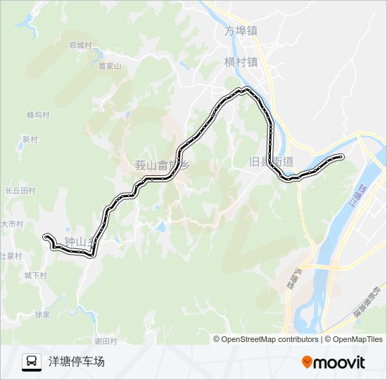 桐庐519路 bus Line Map