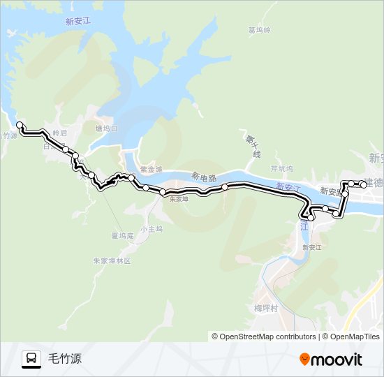 建德11路 bus Line Map