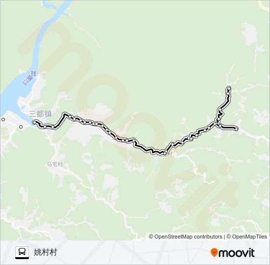 建德梅城-乌祥 bus Line Map