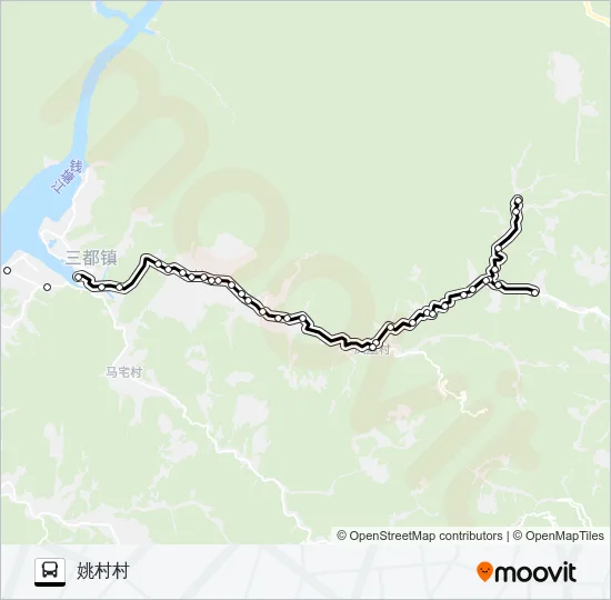 建德梅城-乌祥 Bus Line Map