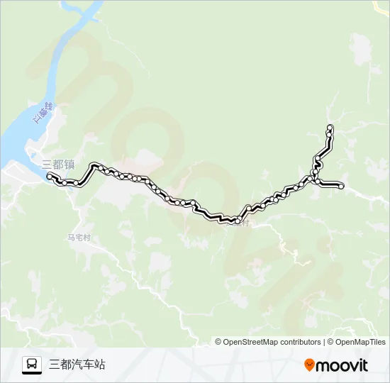 建德梅城-乌祥 Bus Line Map