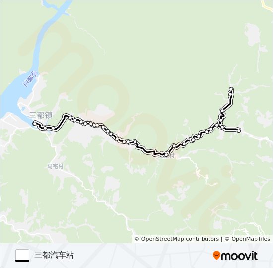 建德梅城-乌祥 bus Line Map