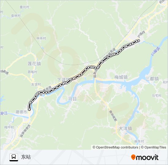 新乾慢线 bus Line Map