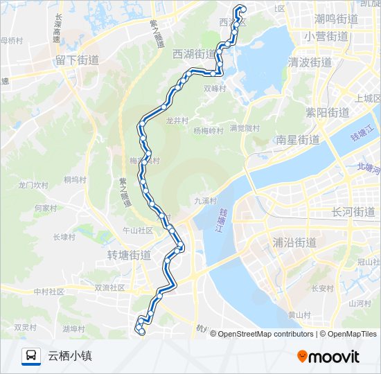 122路 bus Line Map