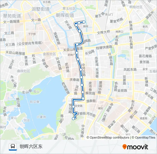 814路 Bus Line Map