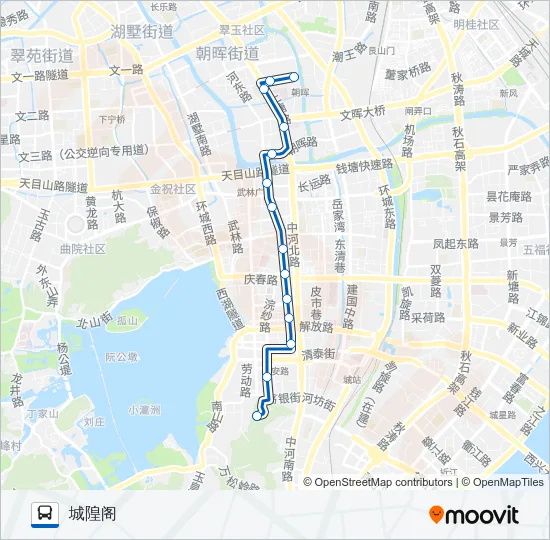 814路 Bus Line Map
