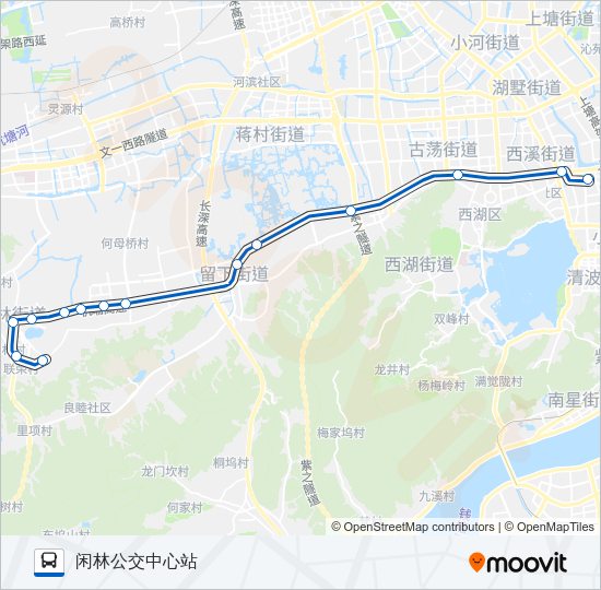 公交B4C路的线路图