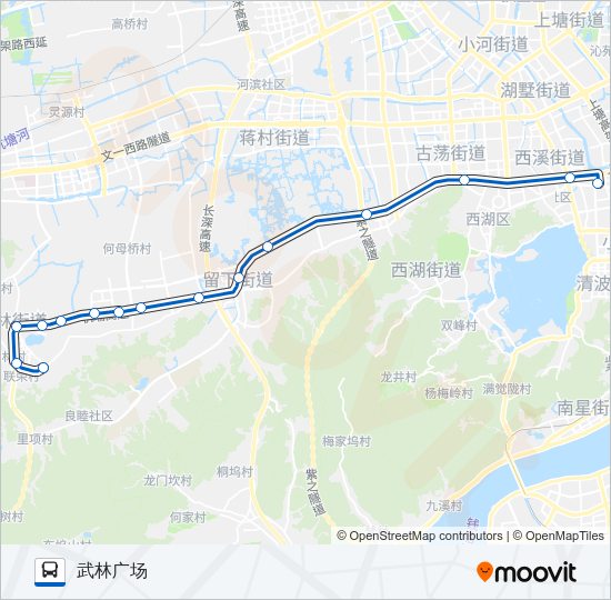 公交B4C路的线路图