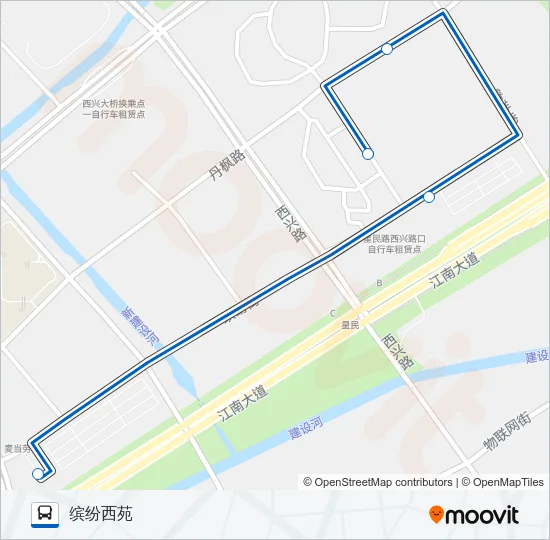 1505路 Bus Line Map