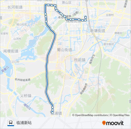 181路 bus Line Map