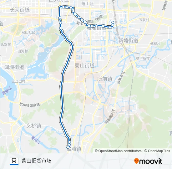 181路 Bus Line Map