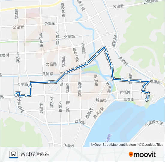 602路 Bus Line Map