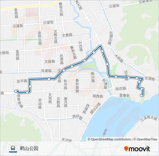 602路 Bus Line Map