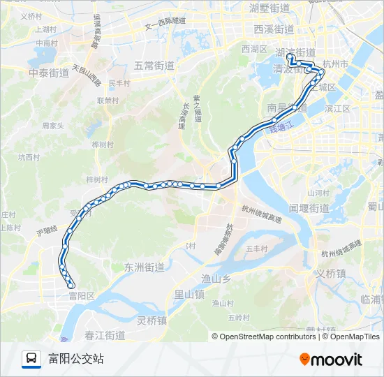 514路 Bus Line Map