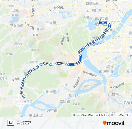514路 Bus Line Map