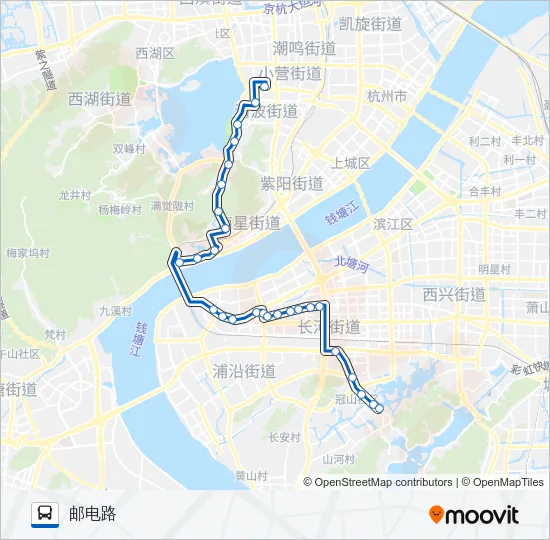 124路 Bus Line Map