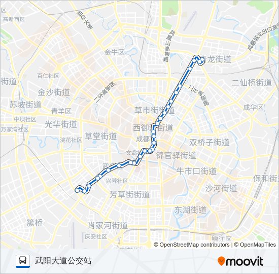 1路 bus Line Map