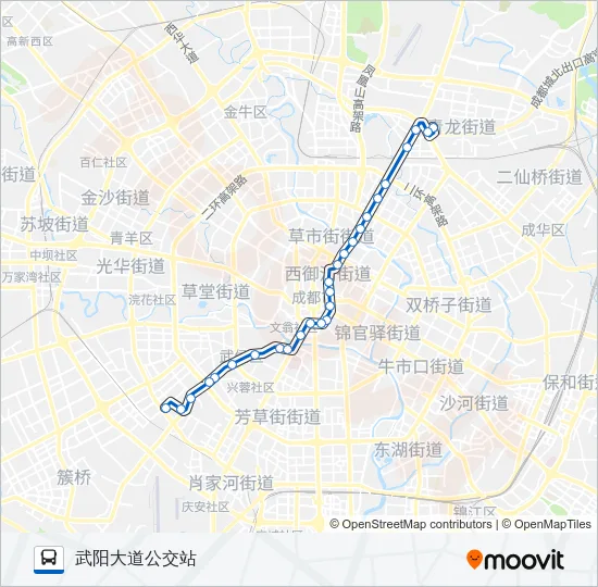 1路 Bus Line Map