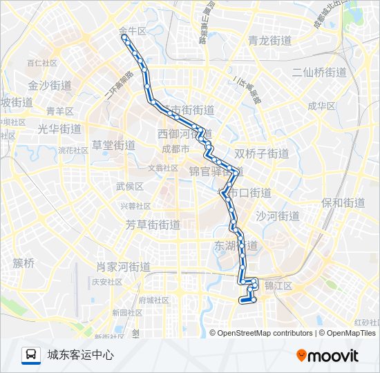 公交3路的线路图