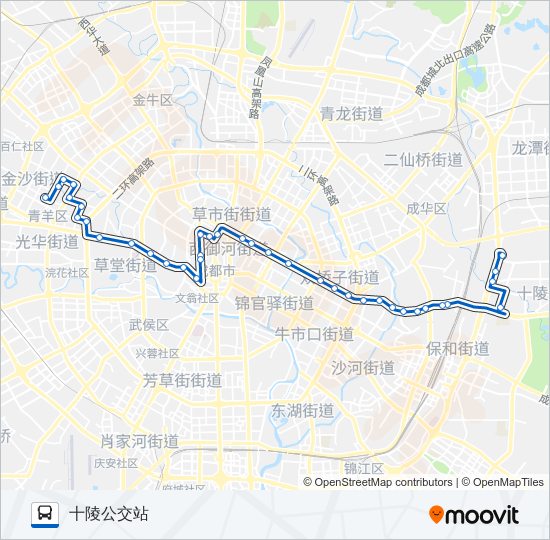 5路 bus Line Map