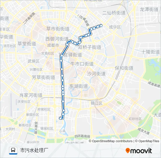 公交6路的线路图