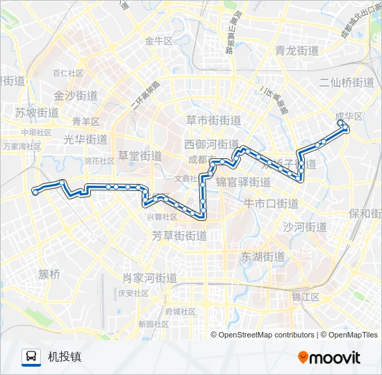 公交8路的线路图