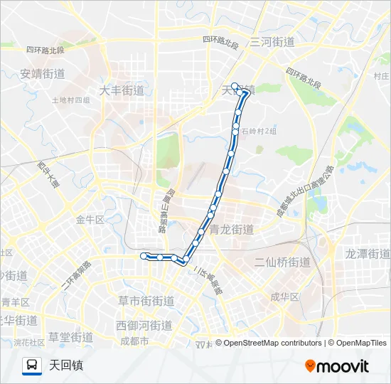 公交9路的线路图