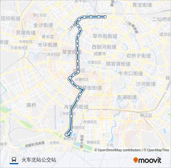 11路 bus Line Map