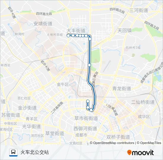 公交15路的线路图